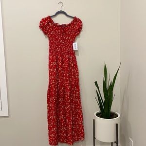 Kindred Red Maxi Dress